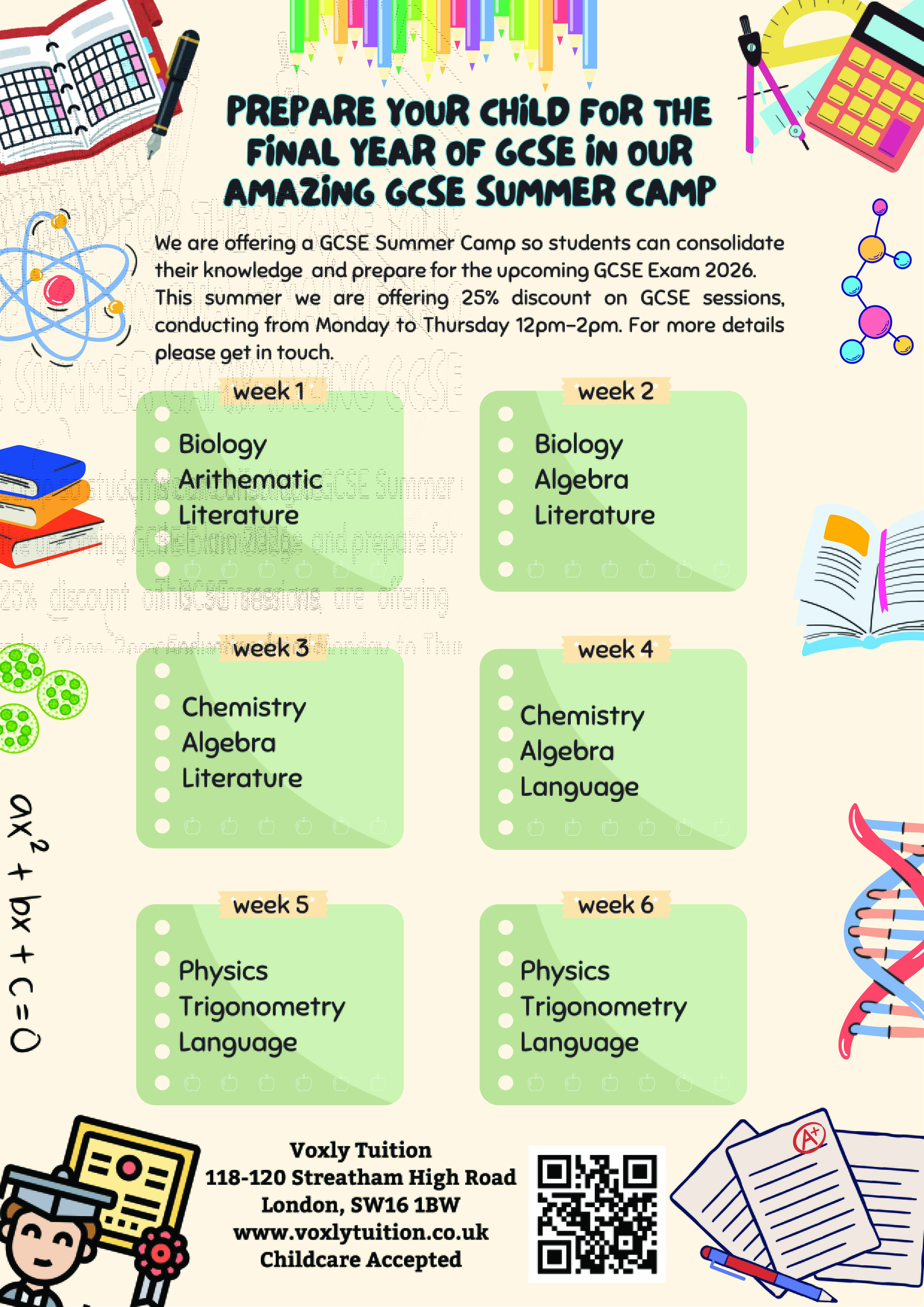 Summer School Flyer 2